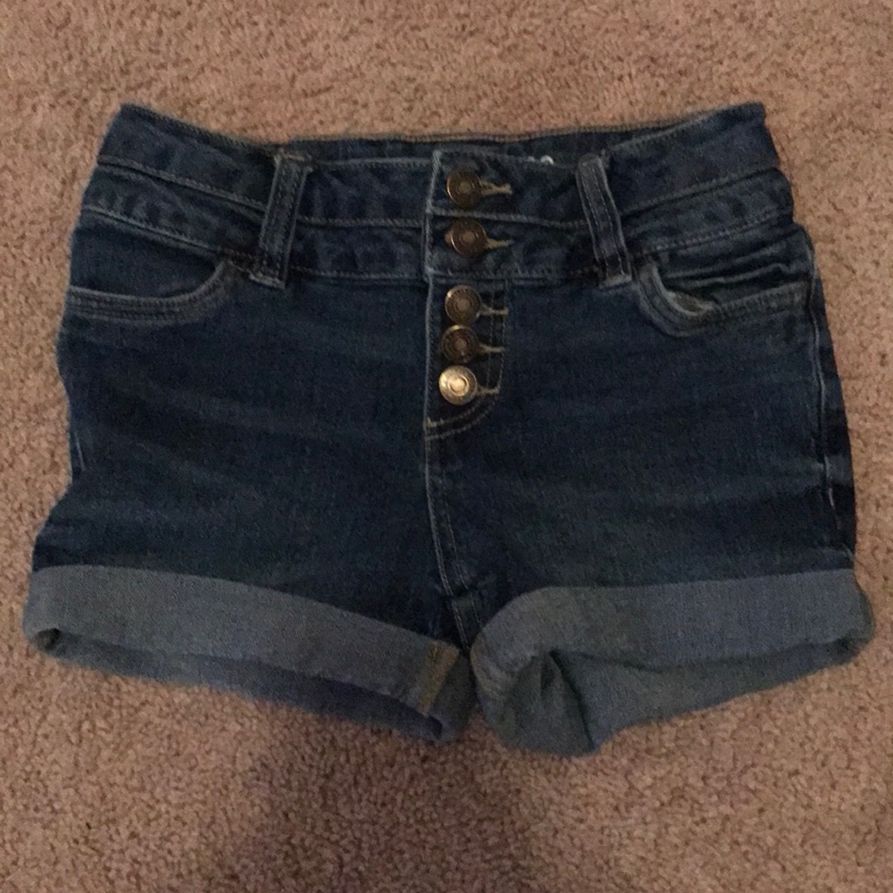 Girls High-Waisted Shorts